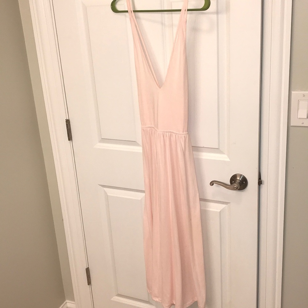 H&M lace up dress